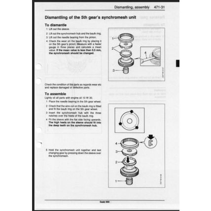 Saab 900 Manual Gearbox Workshop Manual 1994 199320972 PDF