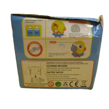Hamdol Bubble Machine Blower for Toddlers, Octopus Auto Bubble Maker