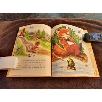 Little Golden Book The Gingerbread Man (F) 6th Edition By Nancy Nolte 1969