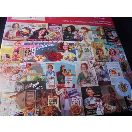 KELLOGG'S CEREAL Giant 1500 Piece PUZZLE!! 2019!! $30.00 Shipped!!