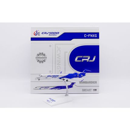 CRJ-1000ER HOUSE COLOUR NEXTGEN REG: C-FNXG - JC WINGS LH2512 1/200 - PRE ORDER
