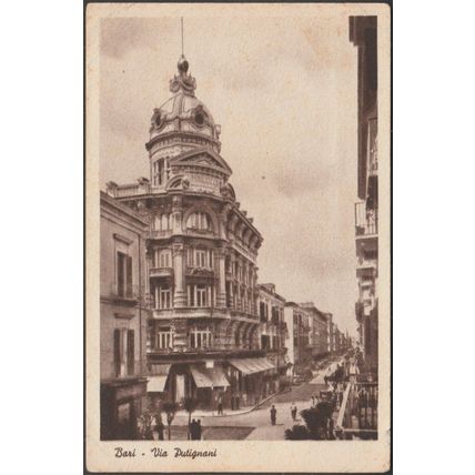 Via Putignani, Bari, c.1930s - EGCB Cartolina