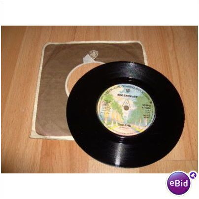 rod stewart,sailing. 1975 7" vinyl. wb, k 16600