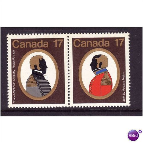 CANADA 1979 FAMOUS CANADIANS SG 942 / 943 SET 2 VALS U/M MINT