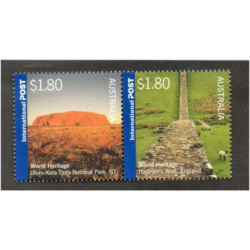AUS 2005 U/M $1.80 (SE~TE PAIR) 'WORLD HERITAGE' (EBID25073)