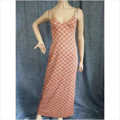 Womens Long Slinky Strappy Dress Size 6 8 kookai