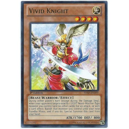 YuGiOh Shadow Specters - SHSP-EN099 - Vivid Knight - 1st Edition