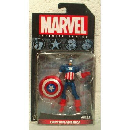 MARVEL ' INFINITE SERIES ' CAPTAIN AMERICA action figure