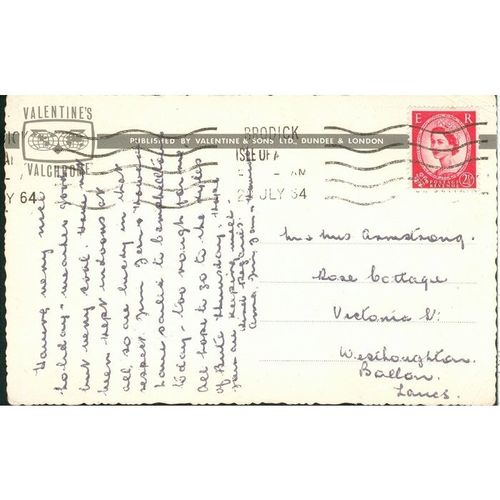 Corrie, Isle Of Arran, Scotland 1964 - Valentine & Sons Ltd - AT.150