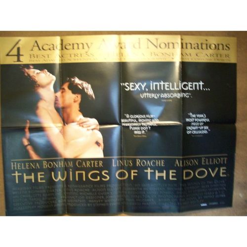 THE WINGS OF THE DOVE Helena Bonham Carter 1997 Movie Quad Poster