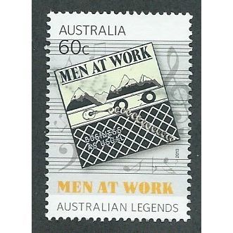 AUS 2013 60c 'AUSTRALIAN LEGENDS- MEN AT WORK' FINE USED (EBID38-147)