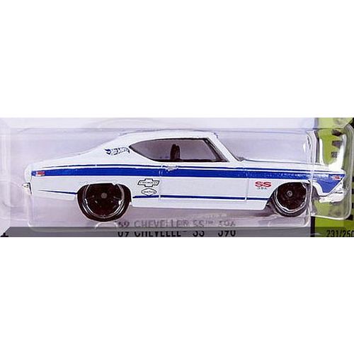 Hot Wheels - '69 Chevelle SS 396: Muscle Mania #231/250 (2015) *White Edition*