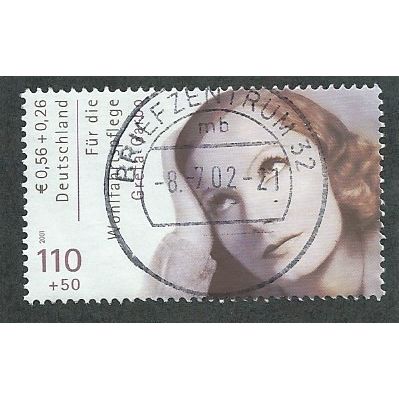 GER 2001 110pf + 50 'FILM INDUSTRY - GRETA GARBO' FINE USED (EBID47-615)