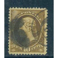 Used 209 10c Thomas Jefferson Very Fine Q3440
