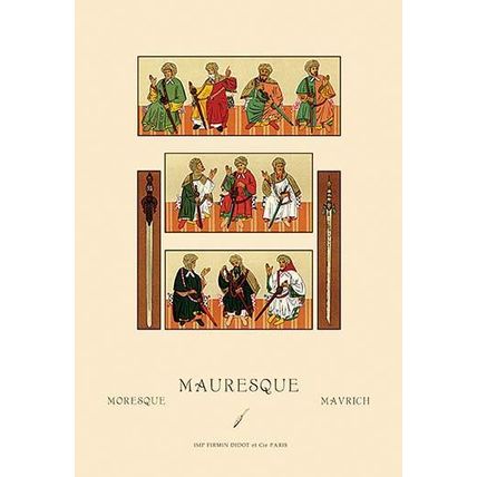 Mauresque Noblemen 20 x 30 Poster