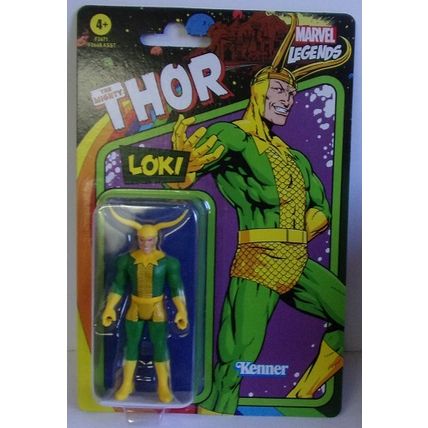 MARVEL LEGENDS ' RETRO ' LOKI action figure (2021)