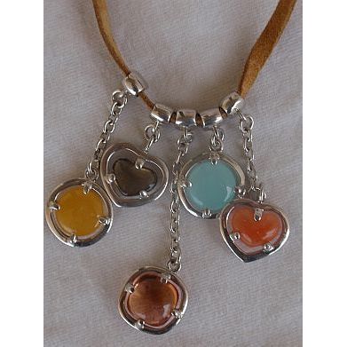 Masimo Ruaro 5 charms necklace
