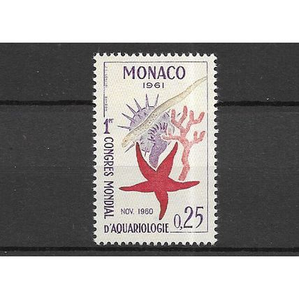 Monaco 1961 Aquarium Congress MNH set S.G. 700