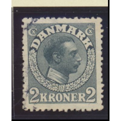 Denmark Stamps Scott #132 & 133, Used