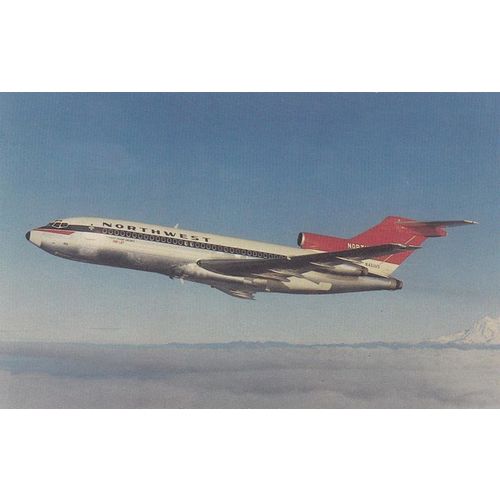 Northwest Orient Boeing B727 51 Aircraft Postcard (A24942)