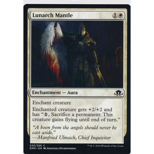 Magic the Gathering MTG Eldritch Moon 35/205 Lunarch Mantle