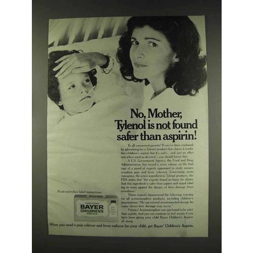 1977 Bayer Children's Aspirin Ad - No, Mother!