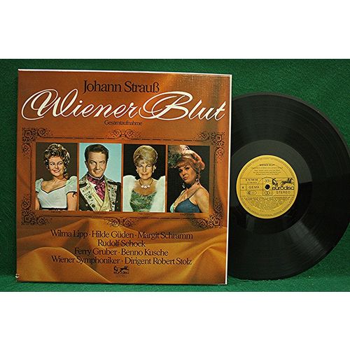 Stolz/Lipp/Gueden/Schramm/Schock - Strauss: Wiener Blut - 2-LP - 72 751 XFE - NM
