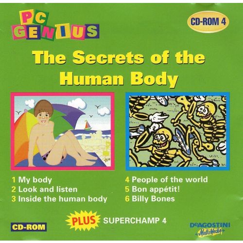 MATHS ENGLISH SCIENCE | secrets human body | Win 95 98 XP ( 7 8 10 see listing )