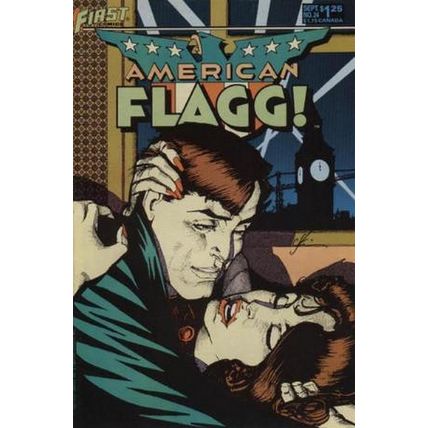 American Flagg! (Vol 1) # 024 VFN+ ORIG US COMICS