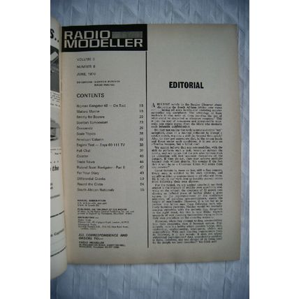 1970 Radio Modeller Magazine - June