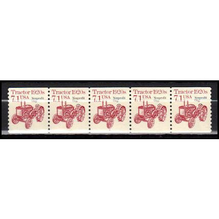 2127a 7.1c Tractor Very Fine MNH Dry Gum PNC 1/5 X0805
