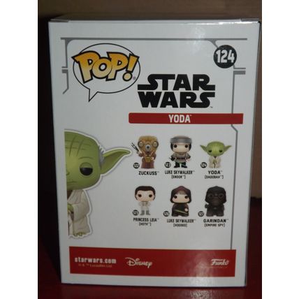 Star Wars YODA (green chrome) 2019 Summer Con (SDCC) Excl. LE Funko Pop #124