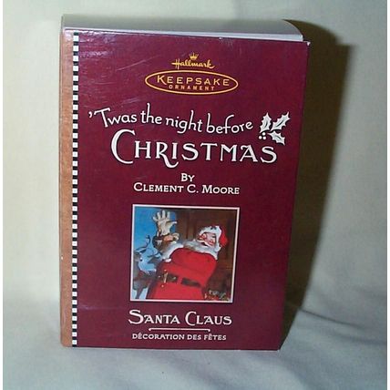 Hallmark Keepsake Ornament - 'Twas The Night Before Christmas - 2001 - QRP4495