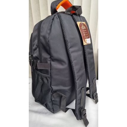 Air Supreme Large padded Backpack Travel Tablet Laptop work school Bag orange