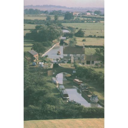 Napton on the Hill Oxford On 1st Napton Flight Postcard