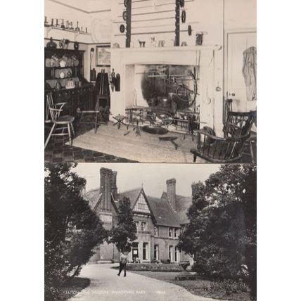 Luton Museum & Kitchen 2x Vintage Real Photo Postcard s