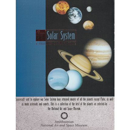 Smithsonian Air & Space Museum Planets Solar System 12 Postcard s