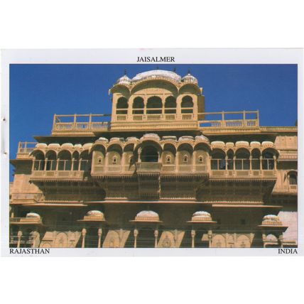Jaisalmer India Postcard