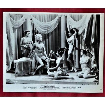 CIRCUS OF HORRORS (1960): original Publicity Photo 1 ***Glamour image***