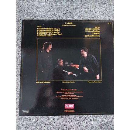 Jacques Loussier – The Best Of Play Bach Volume 2 (STL2) 1985 (LP)