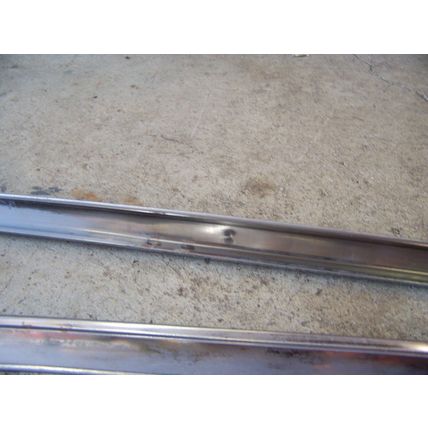 1965 DODGE CORONET 2D TWO DOOR FRONT WINDOW TRIM OEM 2 PCS PLYMOUTH BELVEDERE