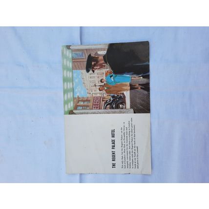 Vintage 1950's Regent Palace Hotel Brochure