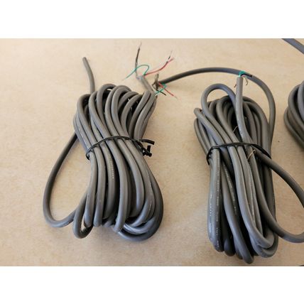 5 Small Bundles Shielded Communication Cable 4 Conductor 24 AGW Braided Shield