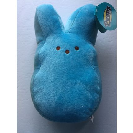 NEW Peeps Yellow Pink & Blue Bunny 10'' Plushies
