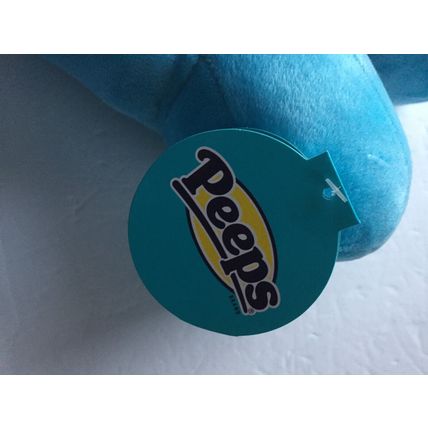 NEW Peeps Yellow Pink & Blue Bunny 10'' Plushies