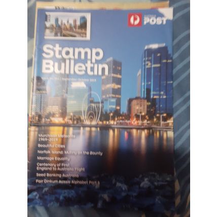 australian stamp bulletin No 361 september october 2019