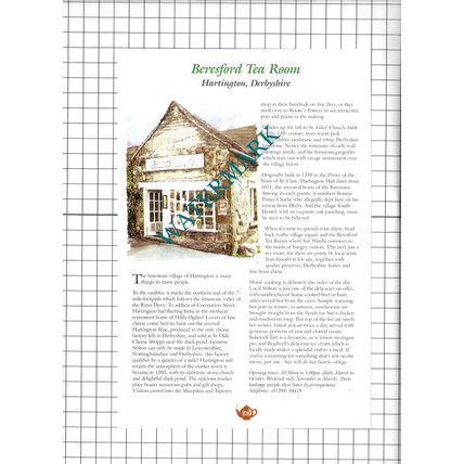 Byways Bakewell Derbyshire / Beresford Tea Room Hartington - c.2001 Advert