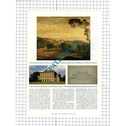 Grey Abbey Co Down Ireland Montgomery - 1997 Article
