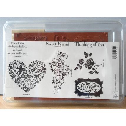 YOU ARE LOVED 7 Stamp Set 2011 VALENTINES DAY 123777 Stampin' Up!