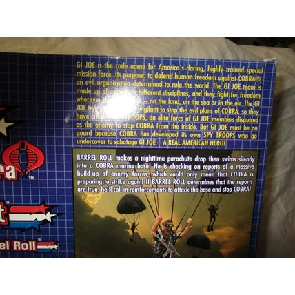 Gi Joe Vs Cobra - Air Assault with Barrel Roll Parachute